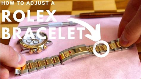 change rolex watch band|rolex watch band adjustment instructions.